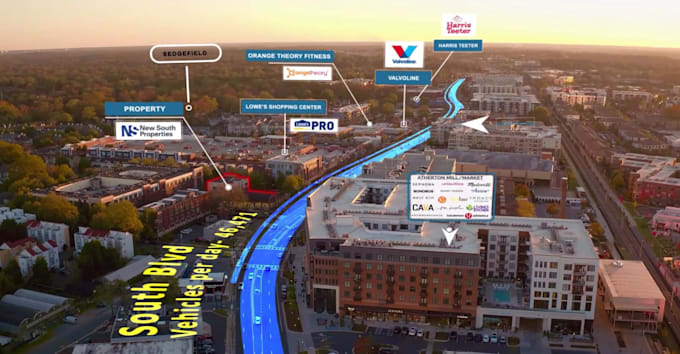 make a google earth and drone tour video for your real estate location
