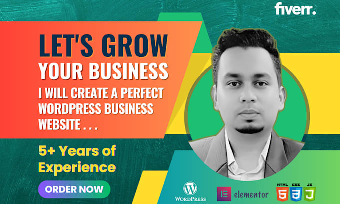 create a perfect wordpress business website