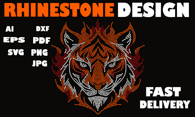 do rhinestone template design
