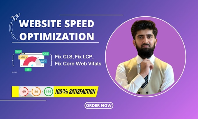 do wordpress website speed optimization, fix core web vitals, fix cls, fix lcp