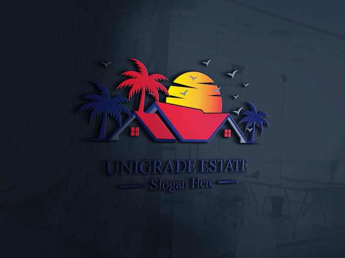 create modern elegant and flat design with custom look