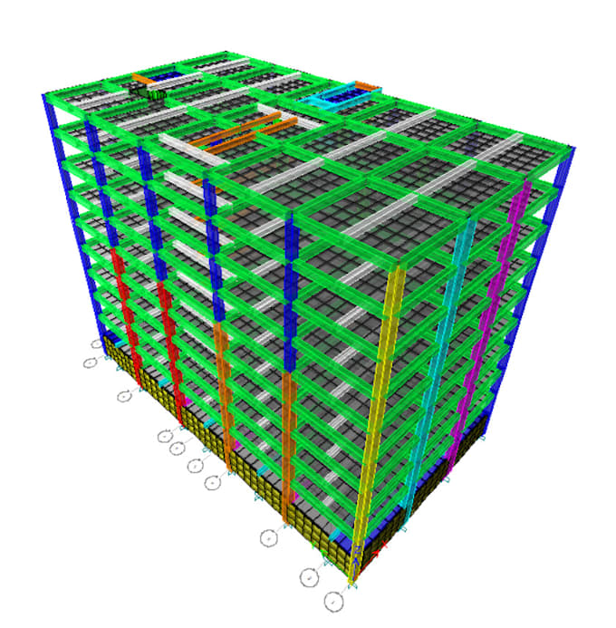 design steel and rcc structures in etabs and tekla structure