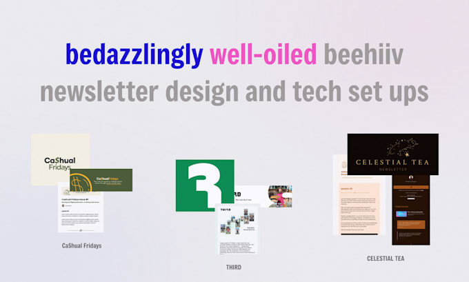 design and set up your beehiiv newsletter