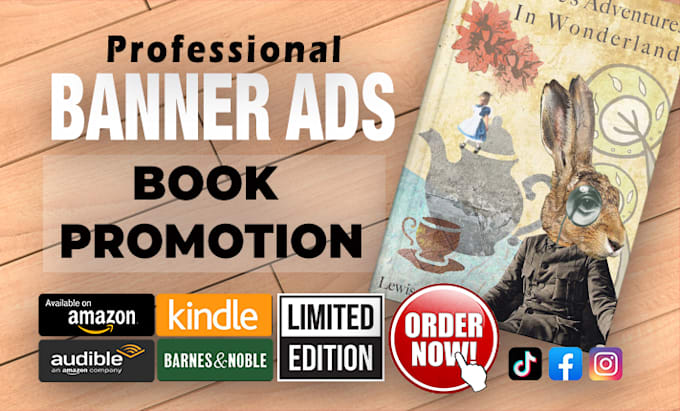 design banners for your book promotion