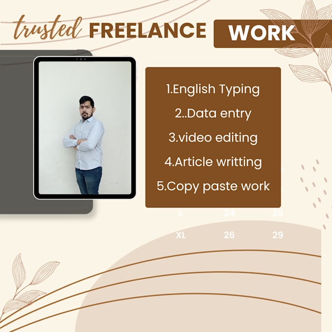 Do english typing and date entry and copy paste job by Princetanwer ...