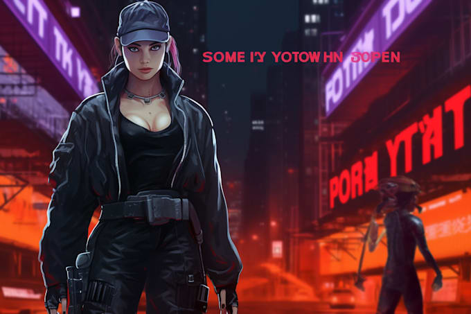 design sci fi art and character illustration