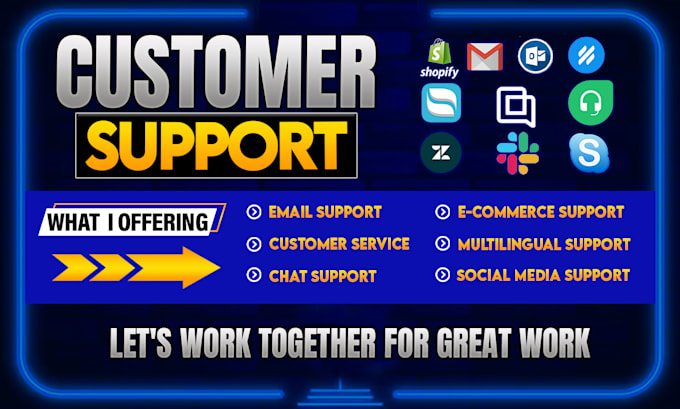 provide customer service for ecommerce shopify via email and live chat support
