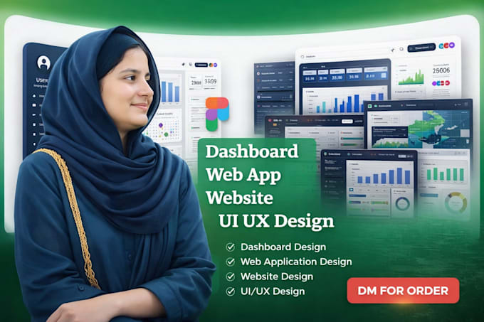 do dashboard design, website ui ux design, web app, ux design, app design