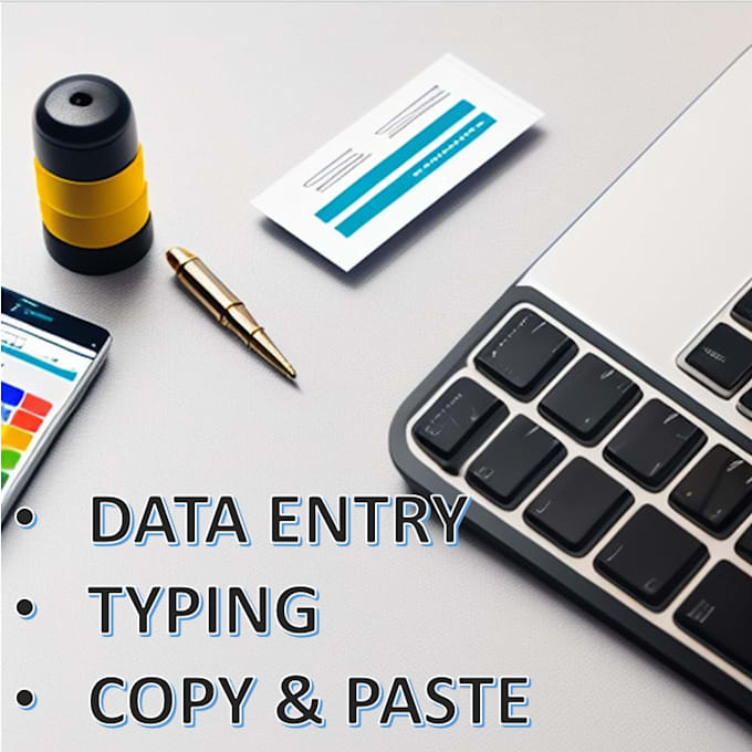 Provide services in data entry, typing, and copy pasting by ...