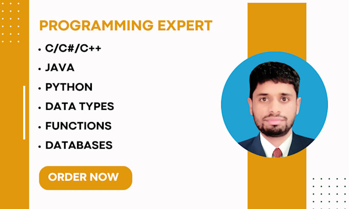 Be your expert in python, java, cpp programming by Creativedynasty | Fiverr