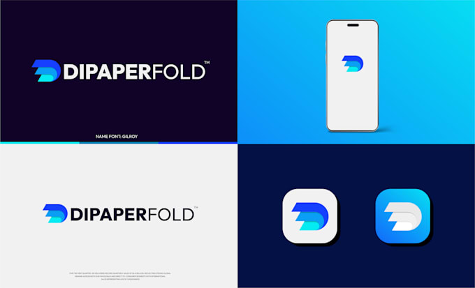 do modern tech, apps, crypto, software saas website logo design
