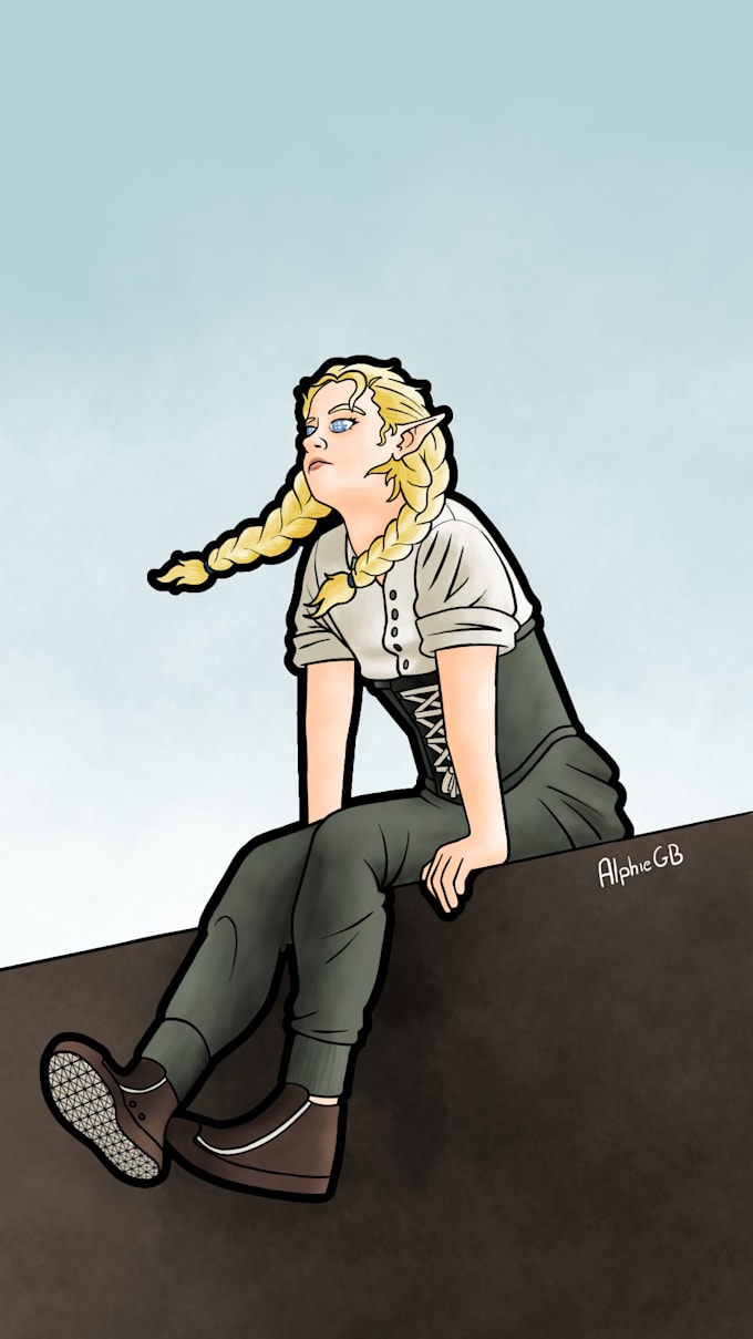 draw your character in my own stylised art style