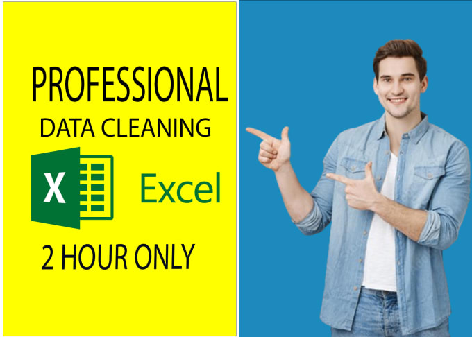 Clean excel spreadsheet, excel data cleaning, data clean by ...