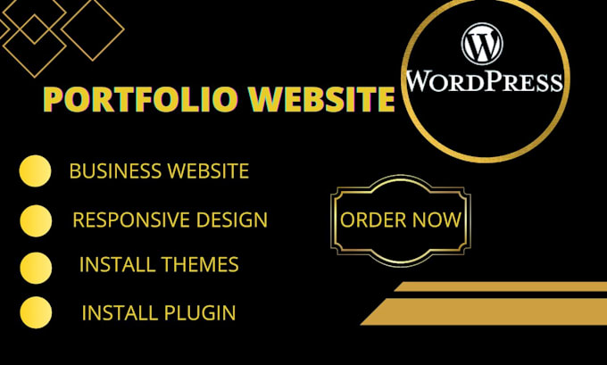design portfolio website or business website