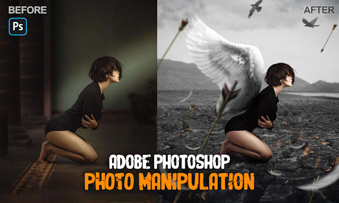 do photo editing and creative photo manipulation in 5 hours
