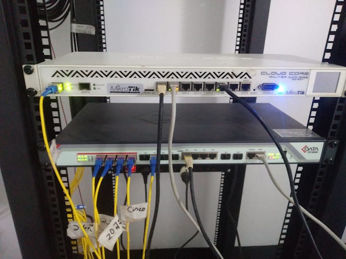 design and do configure network with mikrotik rs v6 and v7