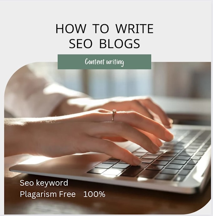 write SEO blogs on content writing