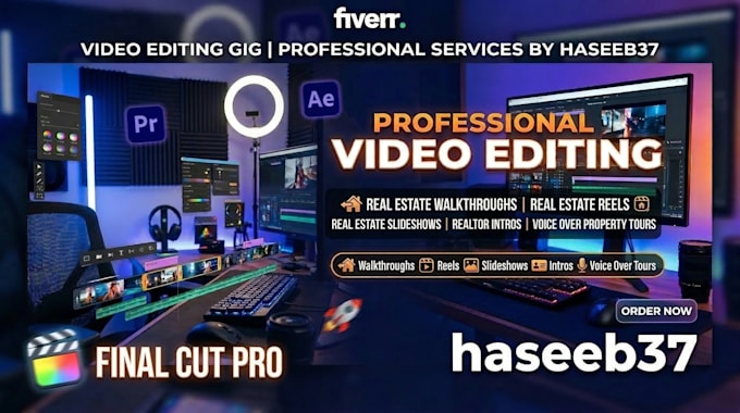 create 4k real estate reels and property videos