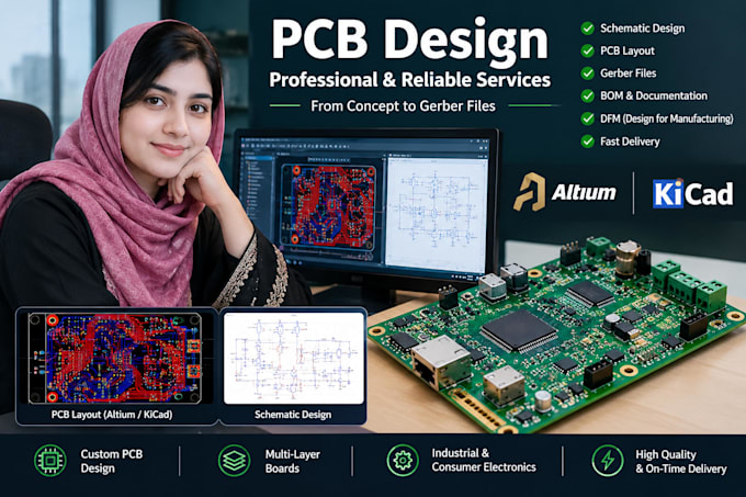 design pcb for your electronics circuit