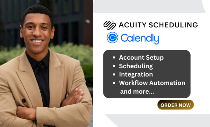 Setup acuity scheduling calendly dubsado jotform setmore fresha by