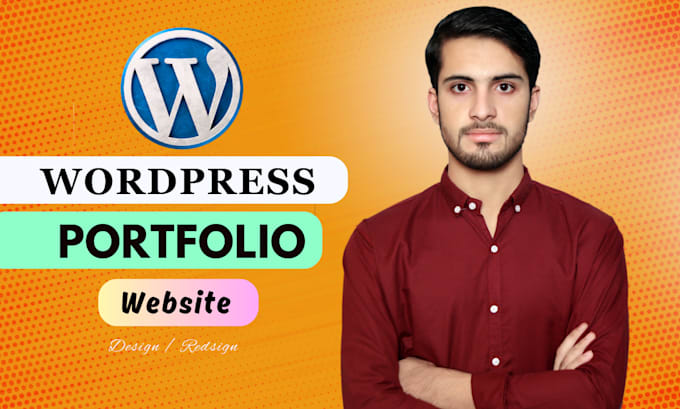 Build and design a personal portfolio wordpress website by Zuhairguru ...