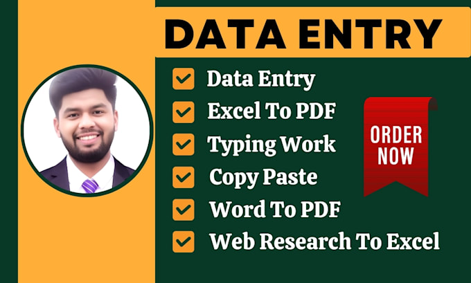 Do data entry, copy paste, web research and virtual assistant by Rashed ...