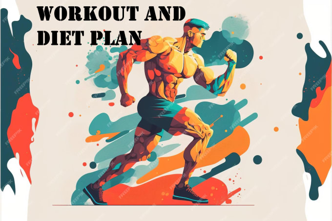 make you a simple workout and diet plan