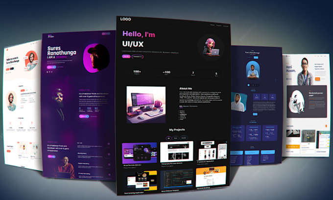 design awesome portfolio website