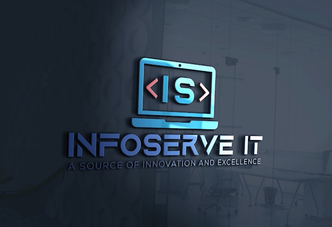 make good looking computer networking logo for your company