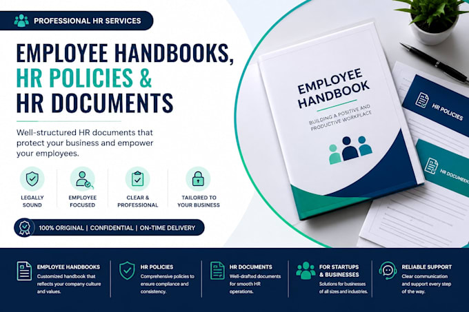 create employee handbooks, HR policies, and documents