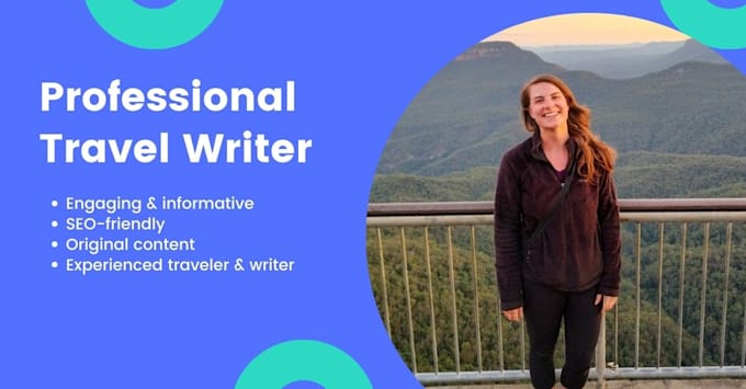 write excellent SEO optimized travel articles and blog posts