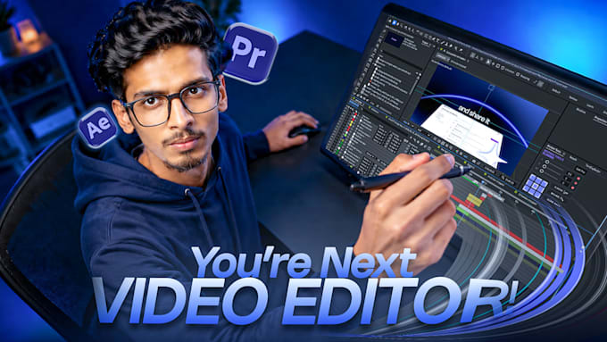 edit professional talking head youtube videos with motion graphic