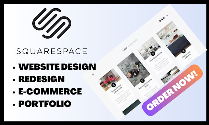 Do squarespace website design, redesign squarespace website by ...