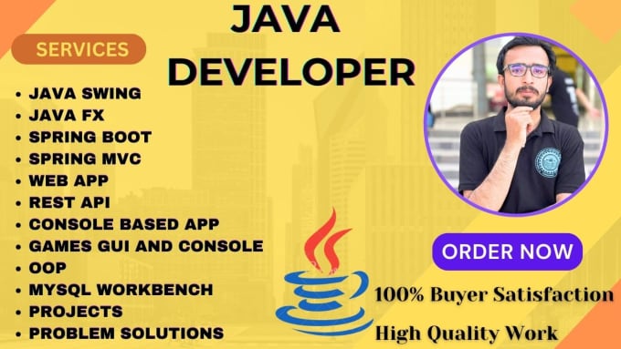 Be your java developer javaswing, javafx, with database by Irshadcoder ...