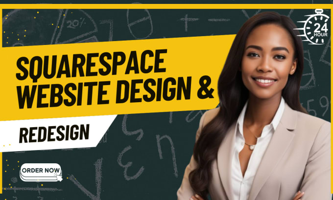 I will design squarespace website, redesign squarespace and website development