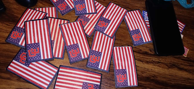 do custom embroidery, pvc, sublimated patches