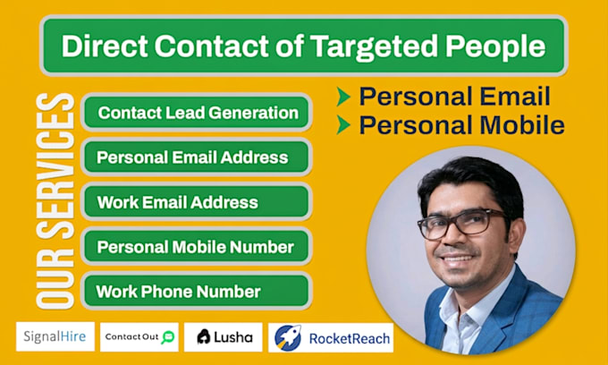 do b2b prospect list with personal email and direct mobile number