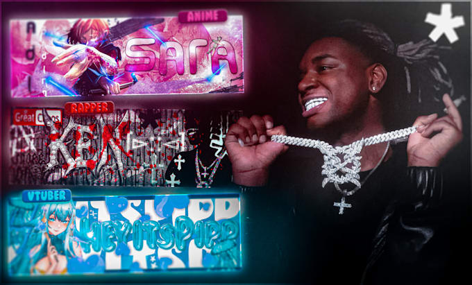 design you a gfx banner for youtube, discord, etc