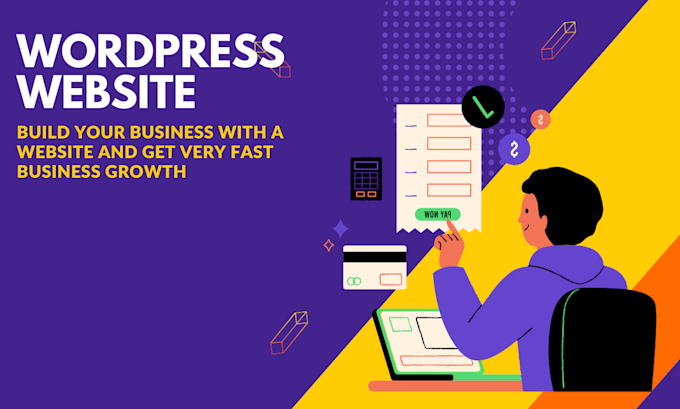 develop a fully functional wordpress business website