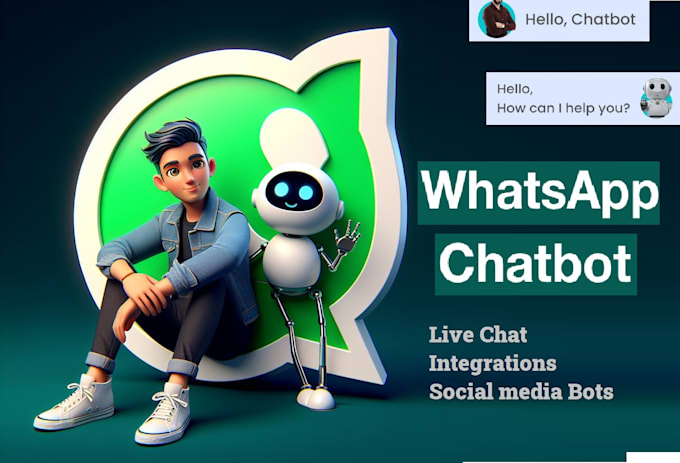 Create a whatsapp chatbot, automated ai chatbot by M_saqlaiin | Fiverr