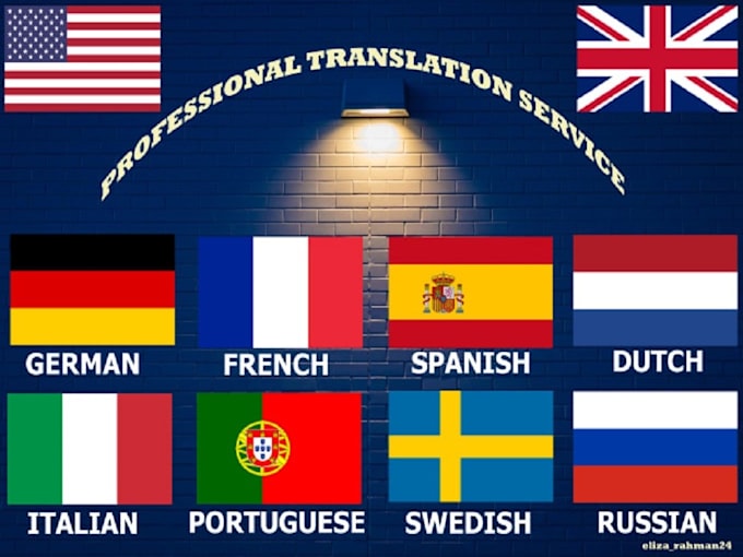 manual translation into all languages