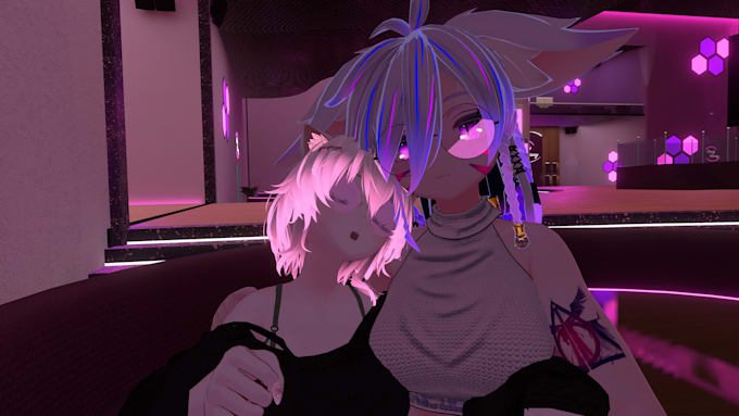 upload or build your character to vrchat