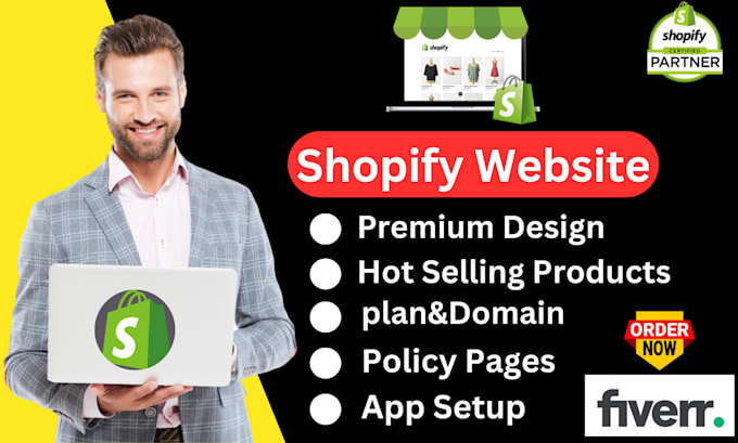 do shopify website design,website development, audit,manager