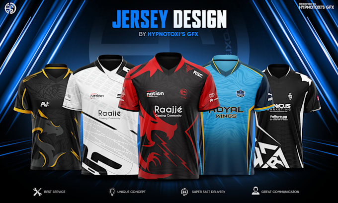 make custom jersey design with printable file for you