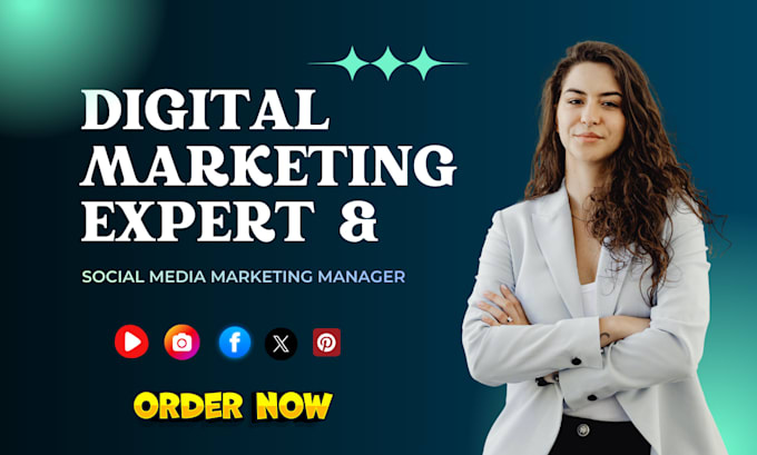 be your competent digital marketing manager