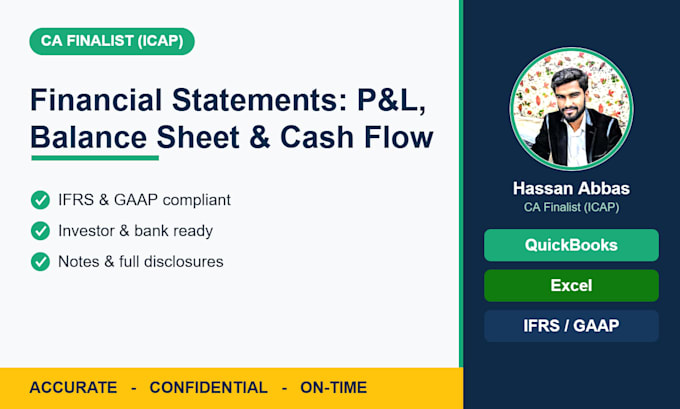 prepare financial statements, profit and loss and balance sheet