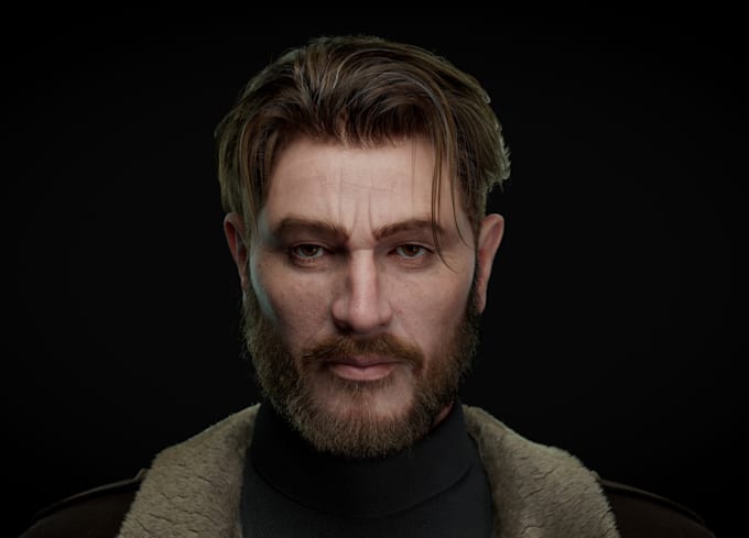 Do 3d metahuman character, outfit, hairstyle, sneaker, facial lipsync ...