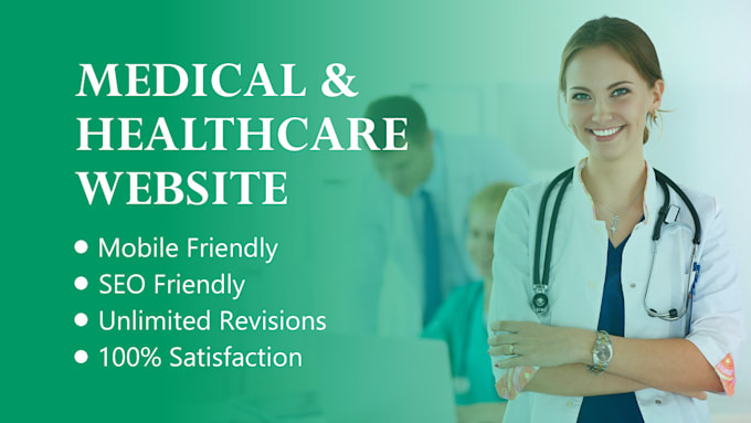 design healthcare website and medical wordpress website