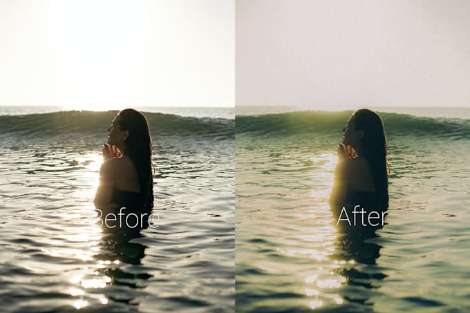 create custom film looks lightroom presets as your request