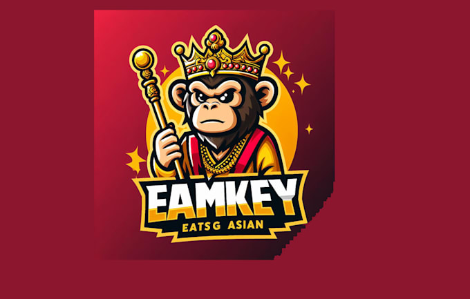 design professional  monkey king mascot logo within 12 hours